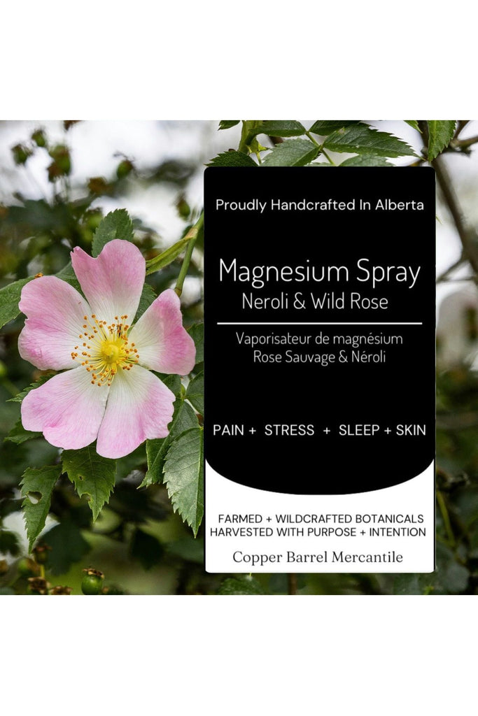 Gray Wild Rose & Neroli Magnesium Spray