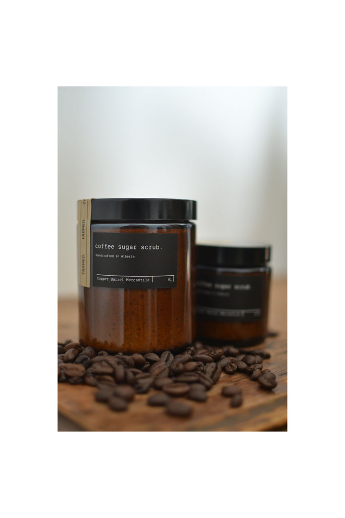 Light Gray Coffee Foaming Sugar Scrub