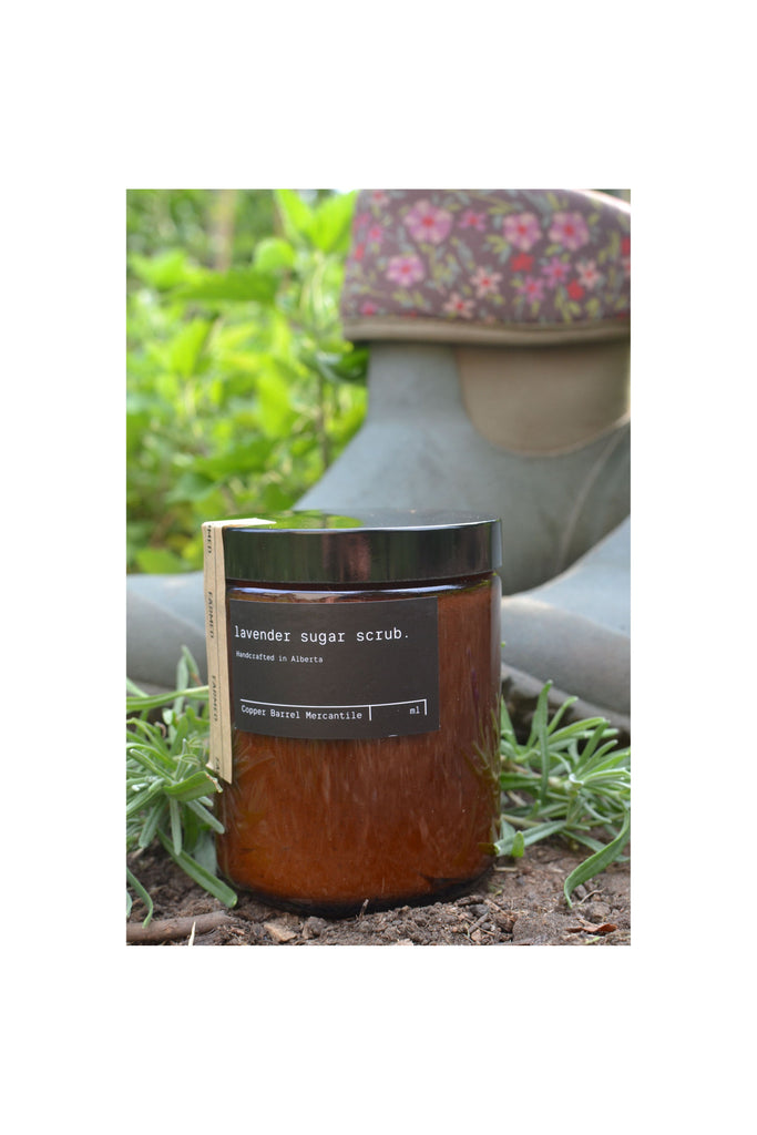 Dim Gray Lavender Foaming Sugar Scrub