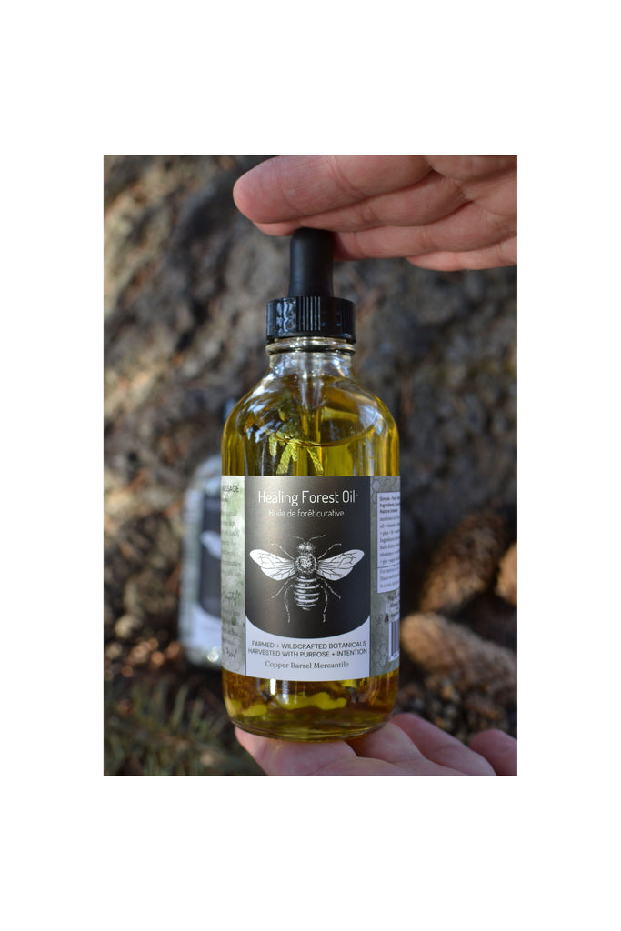 Dark Slate Gray Healing Forest || Bath + Massage Oil