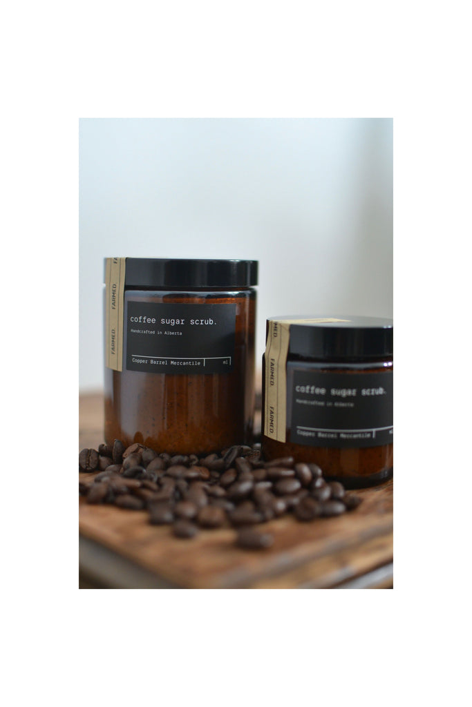Light Gray Coffee Foaming Sugar Scrub