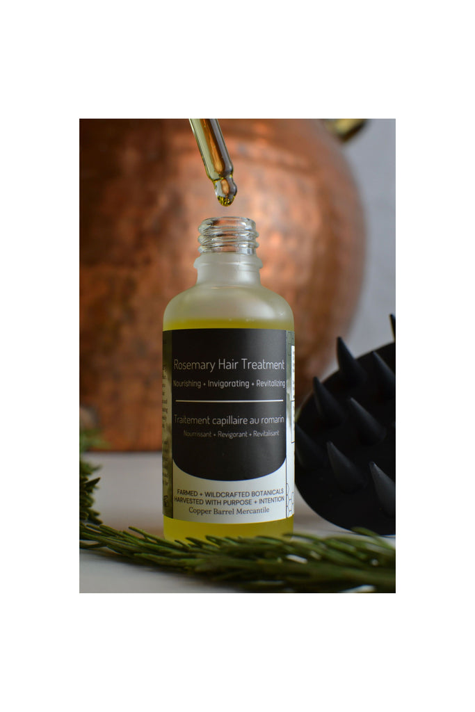 Dark Slate Gray Rosemary Hair Treatment
