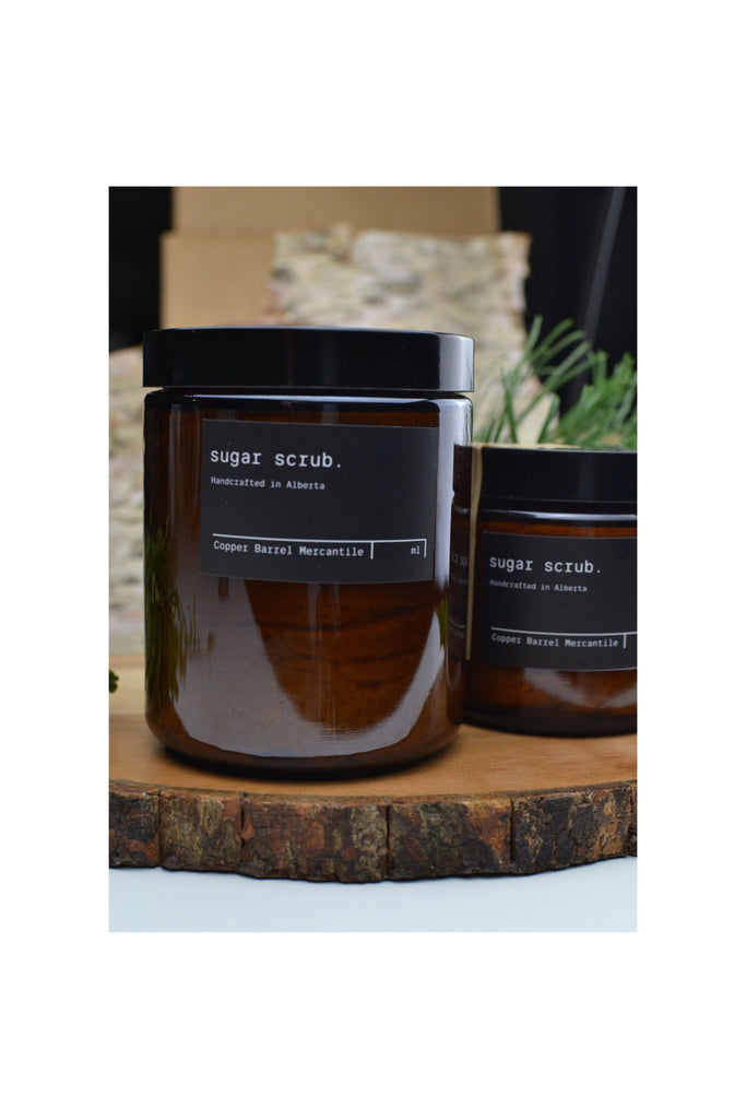 Black Woodland Foaming Sugar Scrub