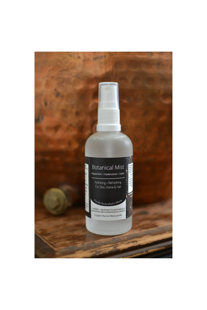 Saddle Brown Botanical Mists || Rosemary, Frankincense, Cedar, Peppermint