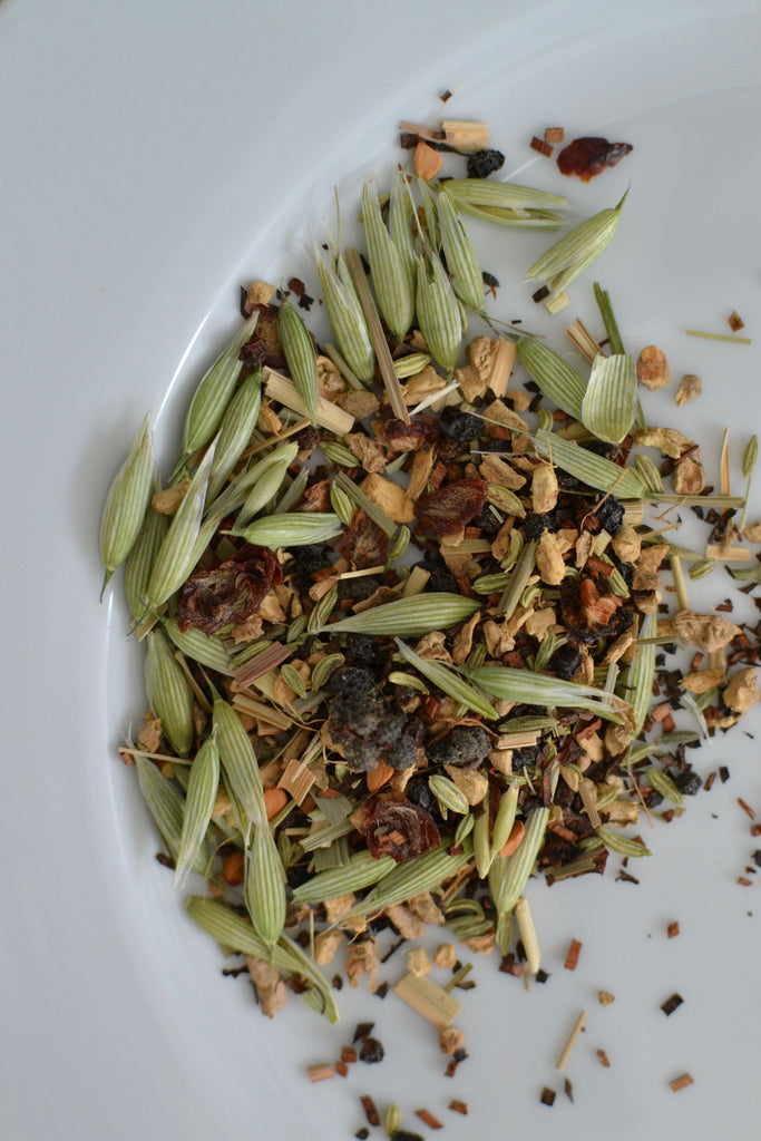 Dark Gray Ginger-Aid Tea