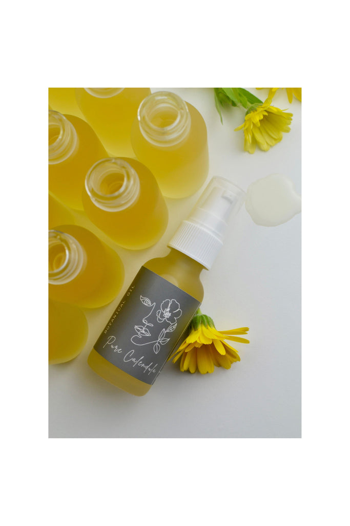 Dark Goldenrod Calendula || Botanical Oil