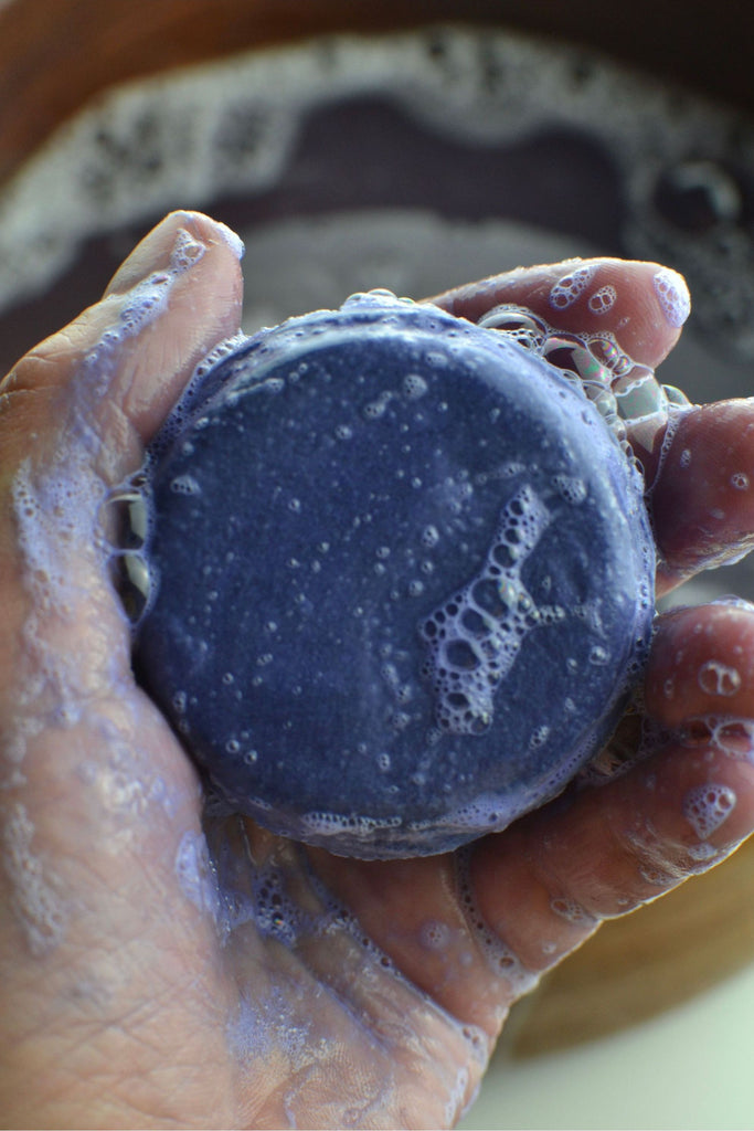 Dark Slate Gray Violet Shampoo Bar