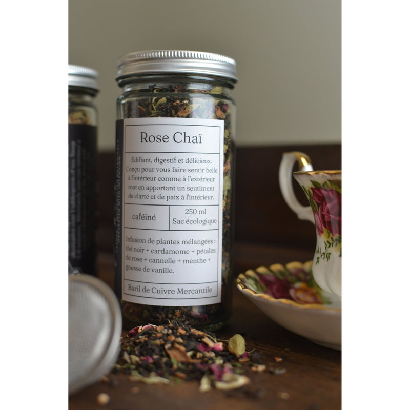 Rose Chai Tea