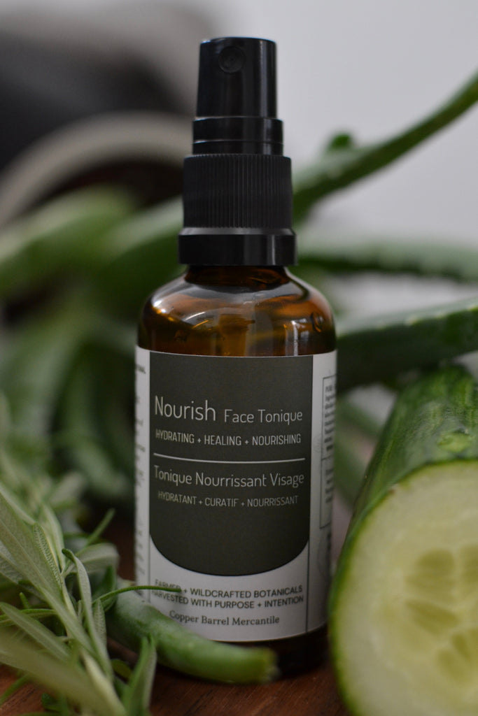 Dark Slate Gray Nourish Face Tonique