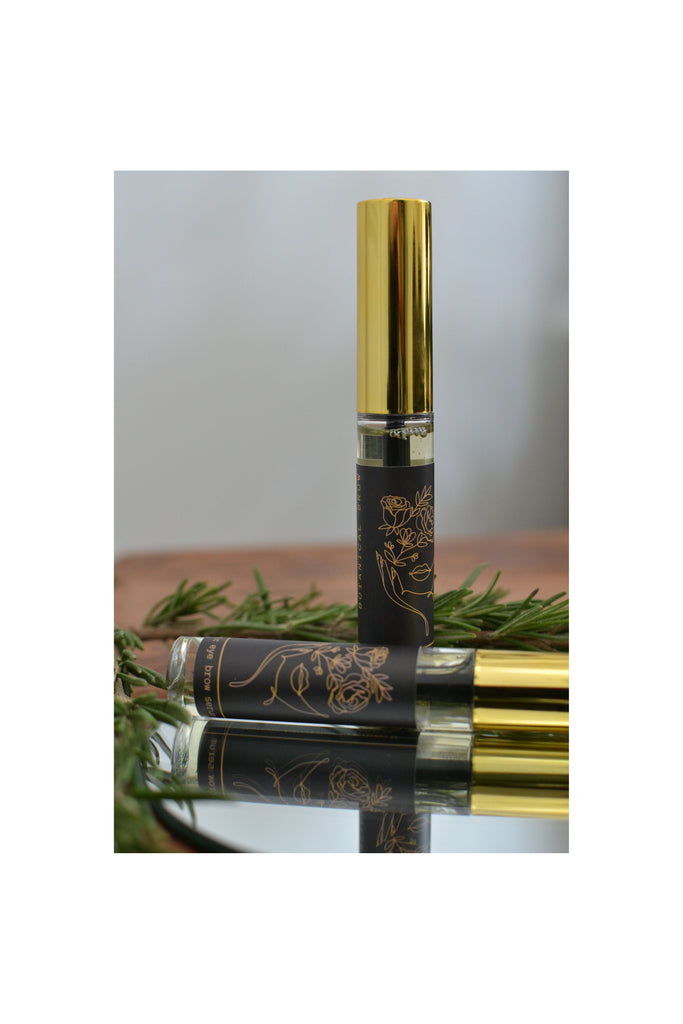Dark Gray Botanical Eyebrow Serum