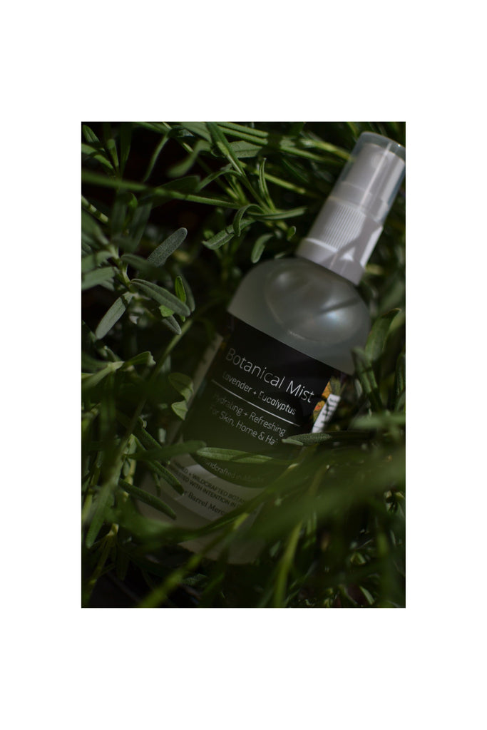 Black Botanical Mists || Rosemary,Lavender, Eucalyptus