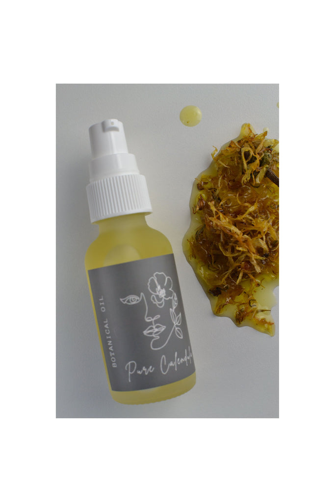 Light Slate Gray Calendula || Botanical Oil