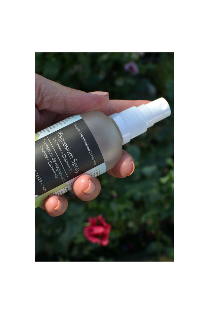 Dark Slate Gray Lavender & Chamomile Magnesium Spray