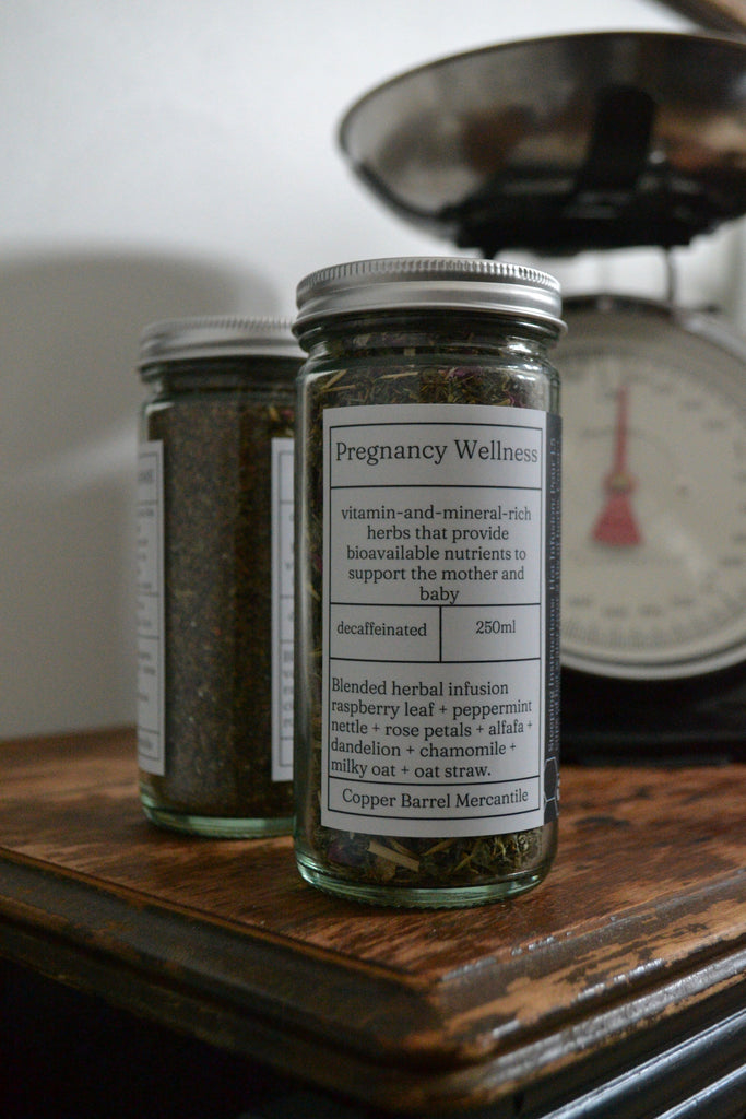 Dark Slate Gray Pregnancy Wellness Tea