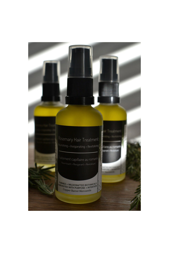 Dark Slate Gray Rosemary Hair Treatment