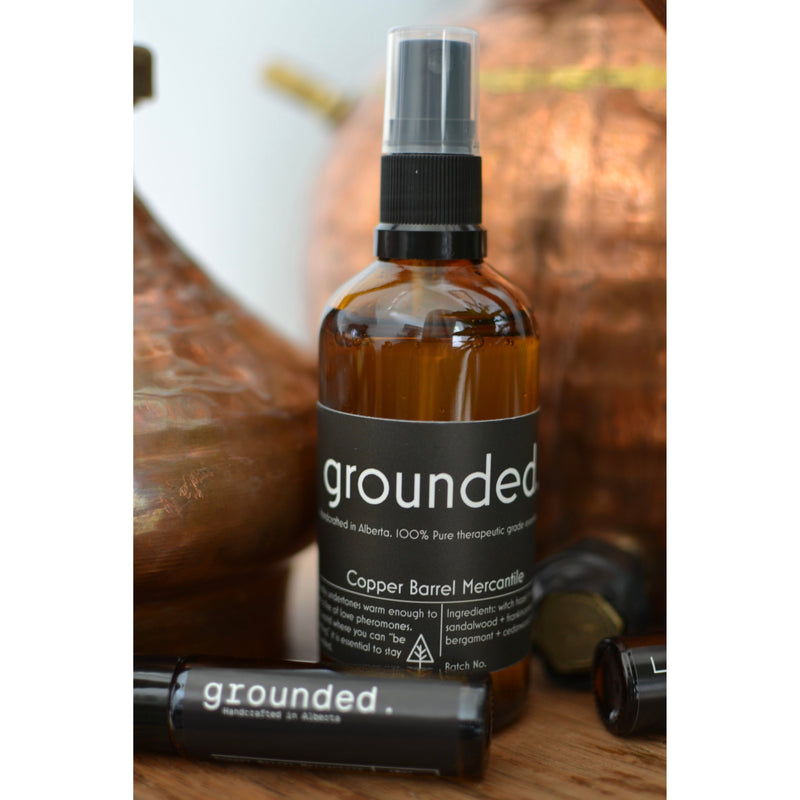 grounded. essential spray.