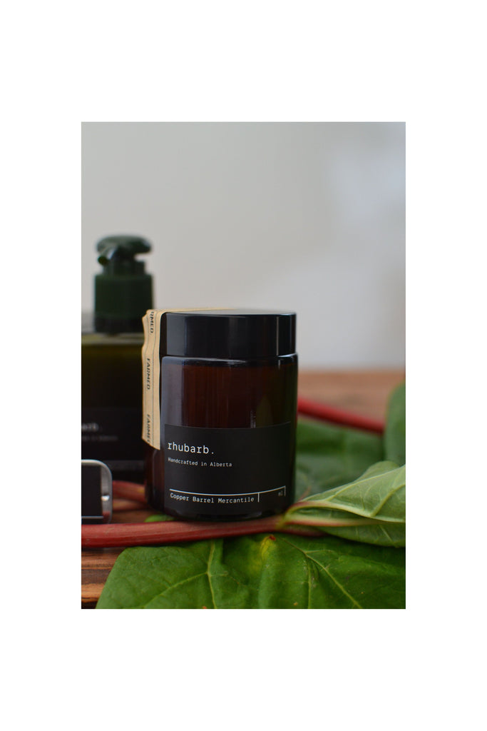 Gray Rhubarb Foaming Sugar Scrub