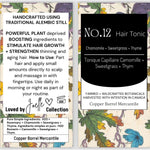No.12 Hair Tonic || Chamomile + Sweetgrass + Thyme || 50mL