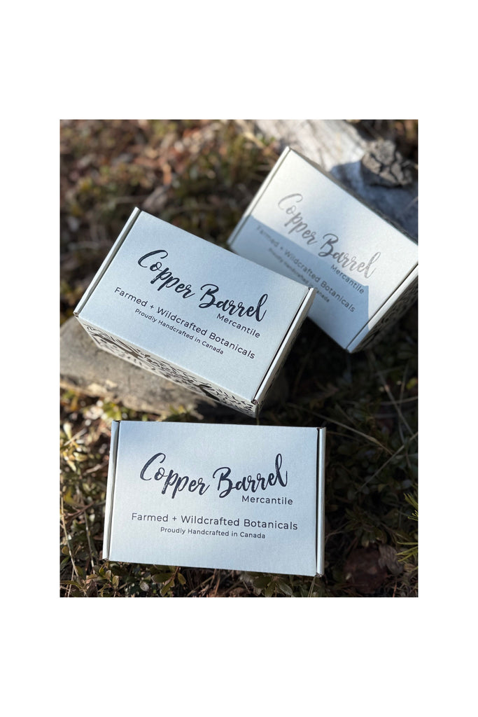 Gray Herbal Soap Gift Set