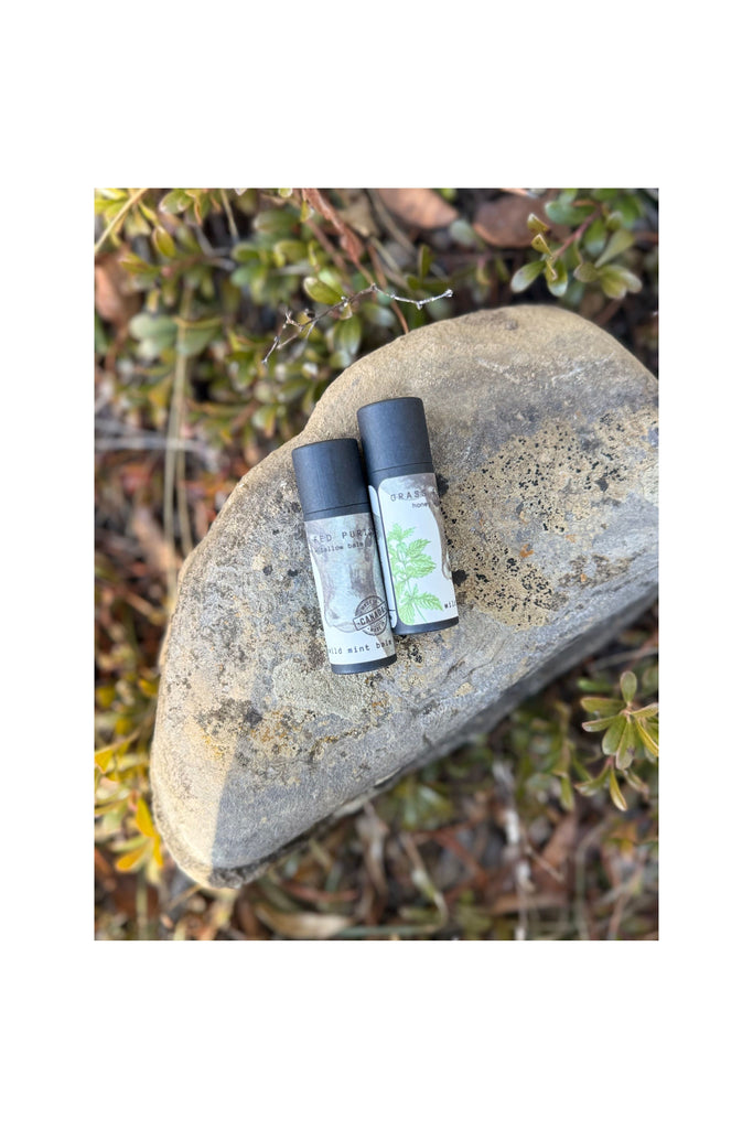 Dim Gray Wild Mint Tallow Lip Balm