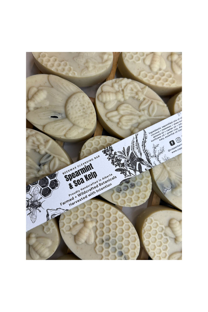 Rosy Brown Spearmint & Kelp Soap