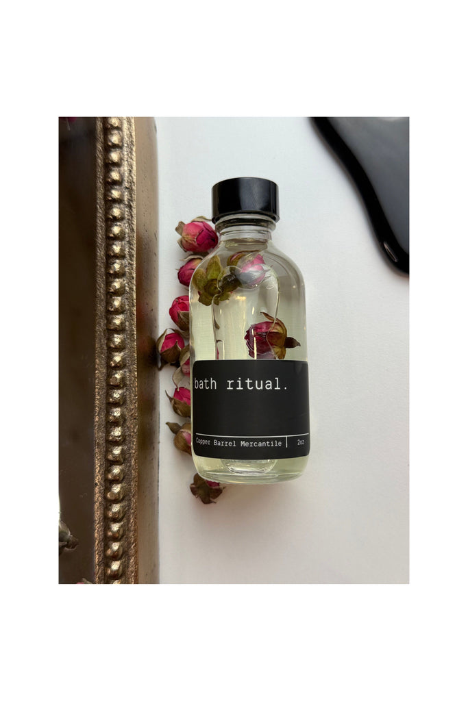 Gray Touch of Rose || Bath Oil || Bath Ritual