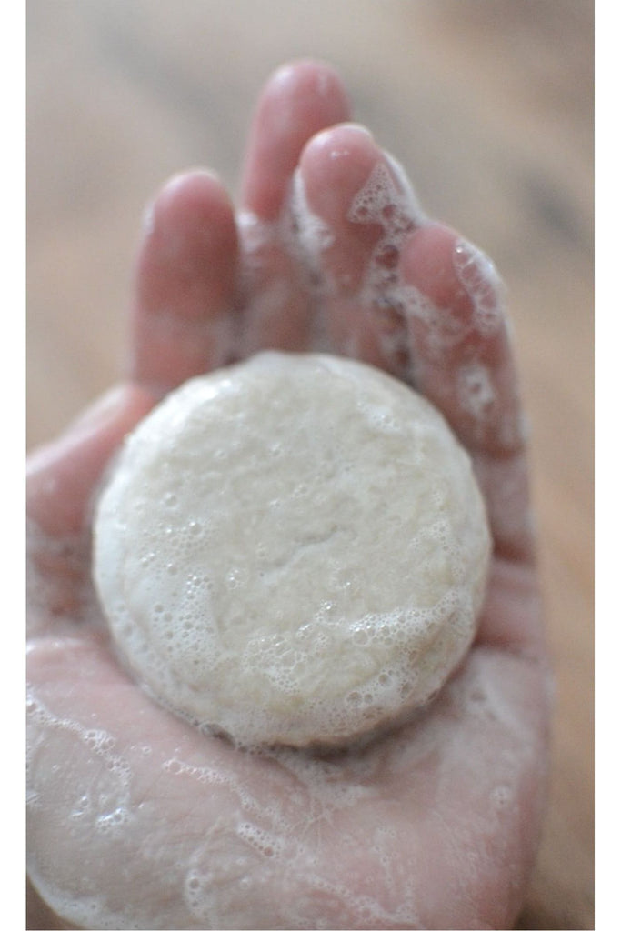 Dark Gray Herbal Harmony Shampoo Bar