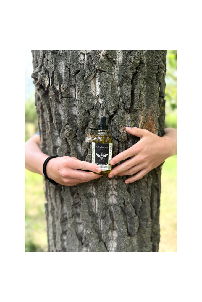 Dark Olive Green Healing Forest || Bath + Massage Oil