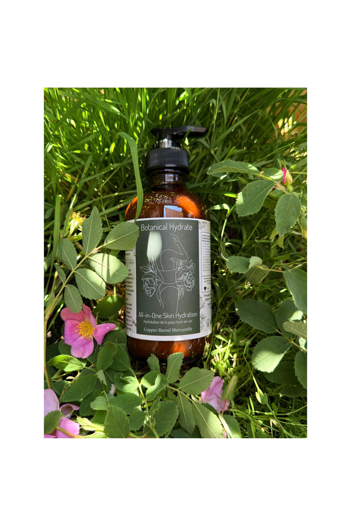 Dark Olive Green Botanical Hydrate Wild Rose