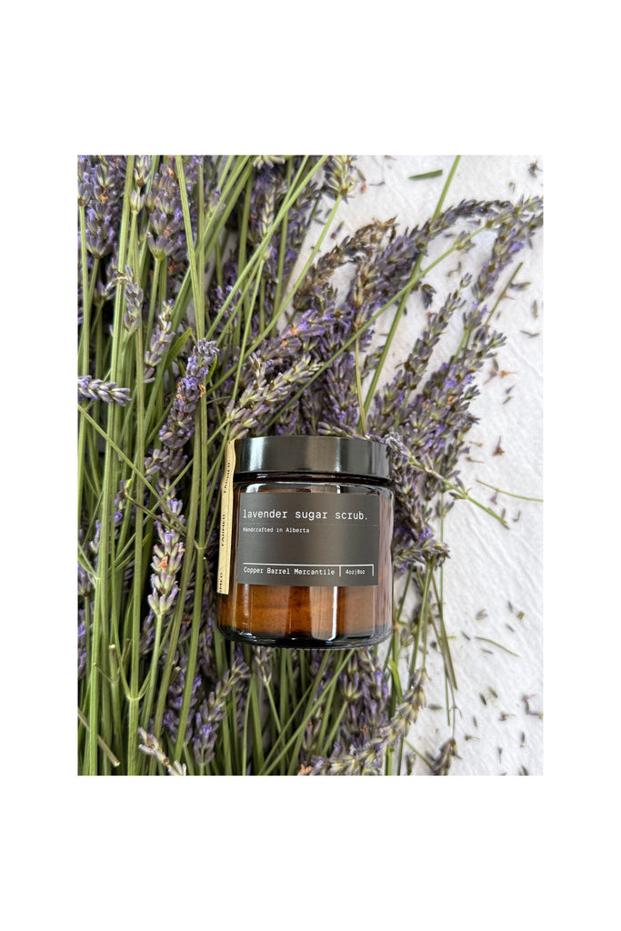 Dim Gray Lavender Foaming Sugar Scrub