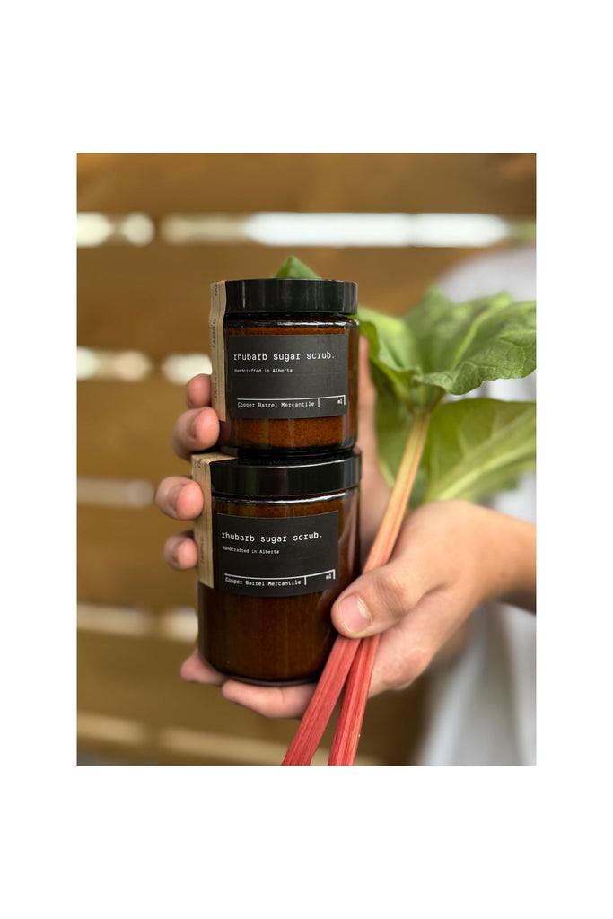 Sienna Rhubarb Foaming Sugar Scrub