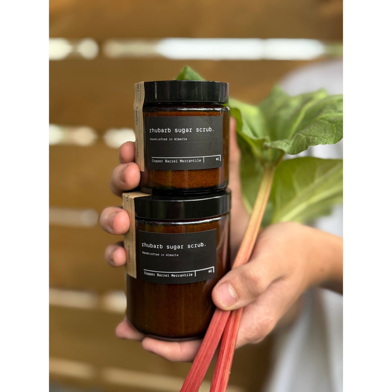 Rhubarb Foaming Sugar Scrub