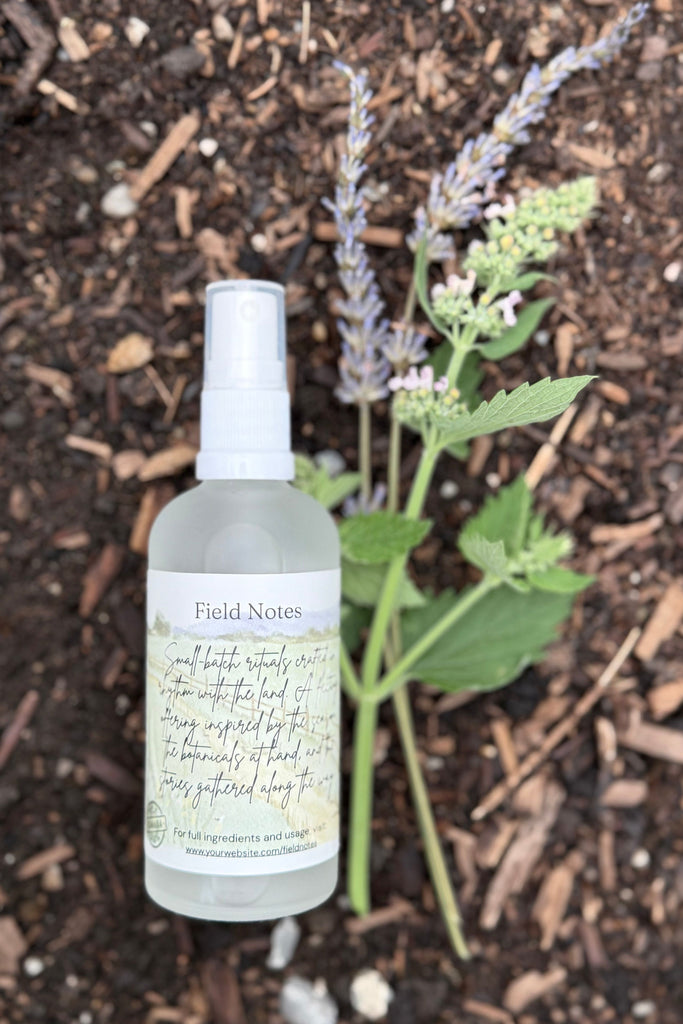 Dark Slate Gray Lavender & Mugwort & Catnip [Field Note] Hydrosol
