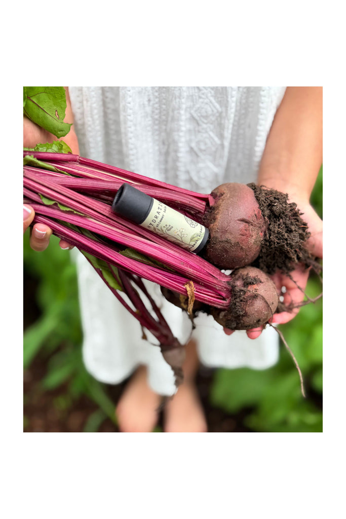 Gray Cinnamon + Beetroot Lip Balm