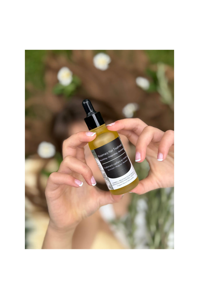 Dim Gray Rosemary Hair Treatment