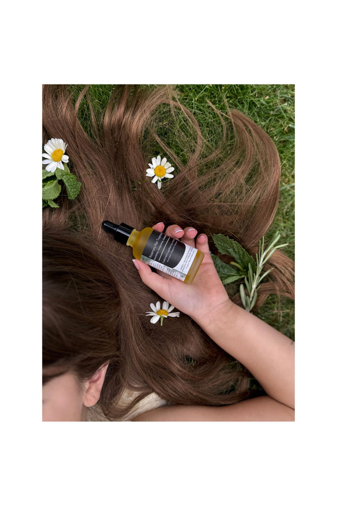 Dark Slate Gray Rosemary Hair Treatment