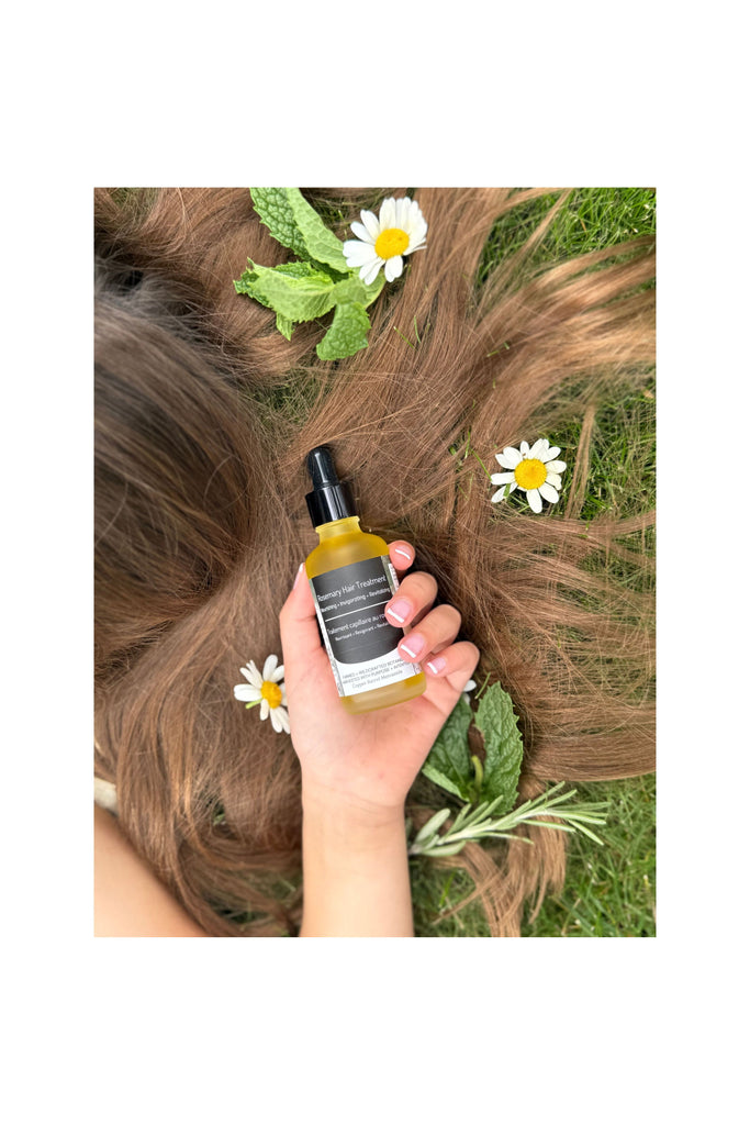 Dim Gray Rosemary Hair Treatment