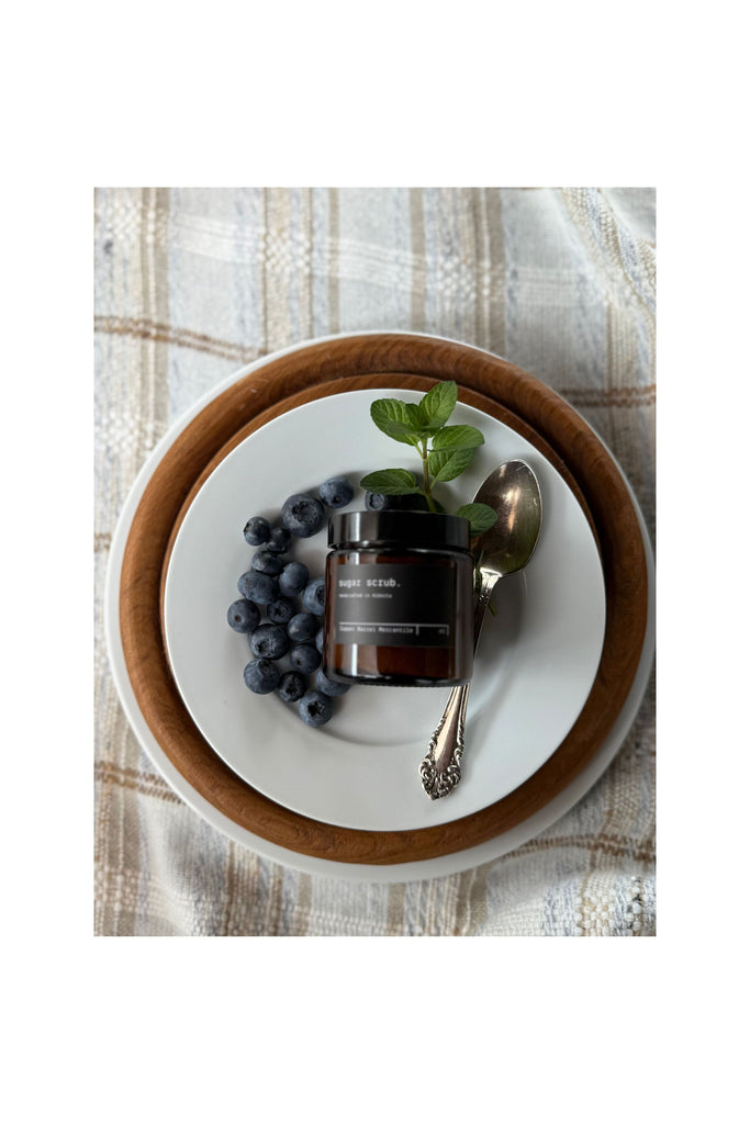 Gray Blueberry & Mint Foaming Sugar Scrub