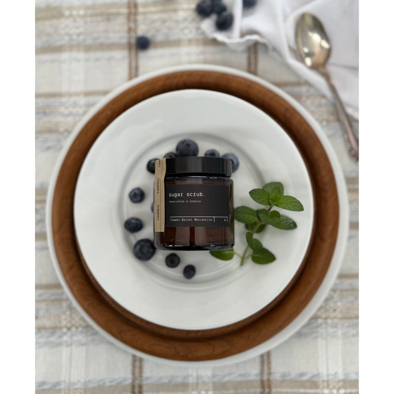 Blueberry & Mint Foaming Sugar Scrub