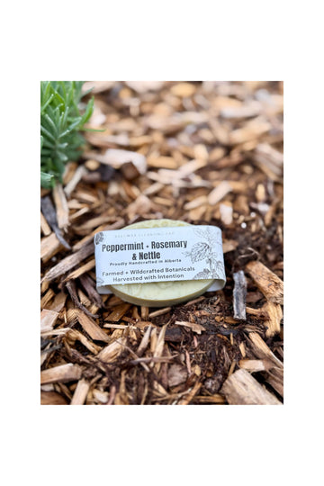Rosy Brown Peppermint,  Rosemary & Nettle Soap