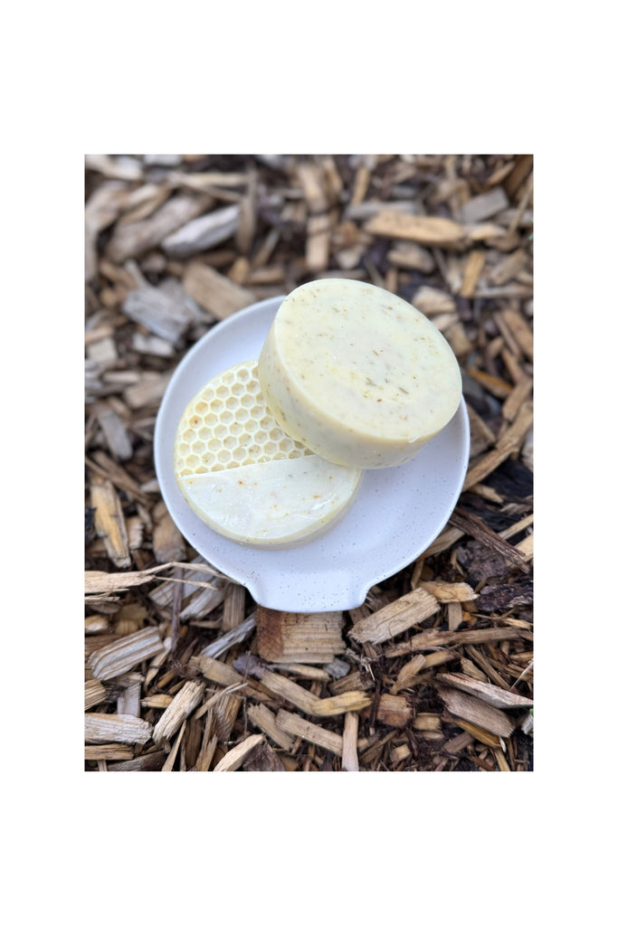Dark Gray Lavender & Lemongrass Bar Soap