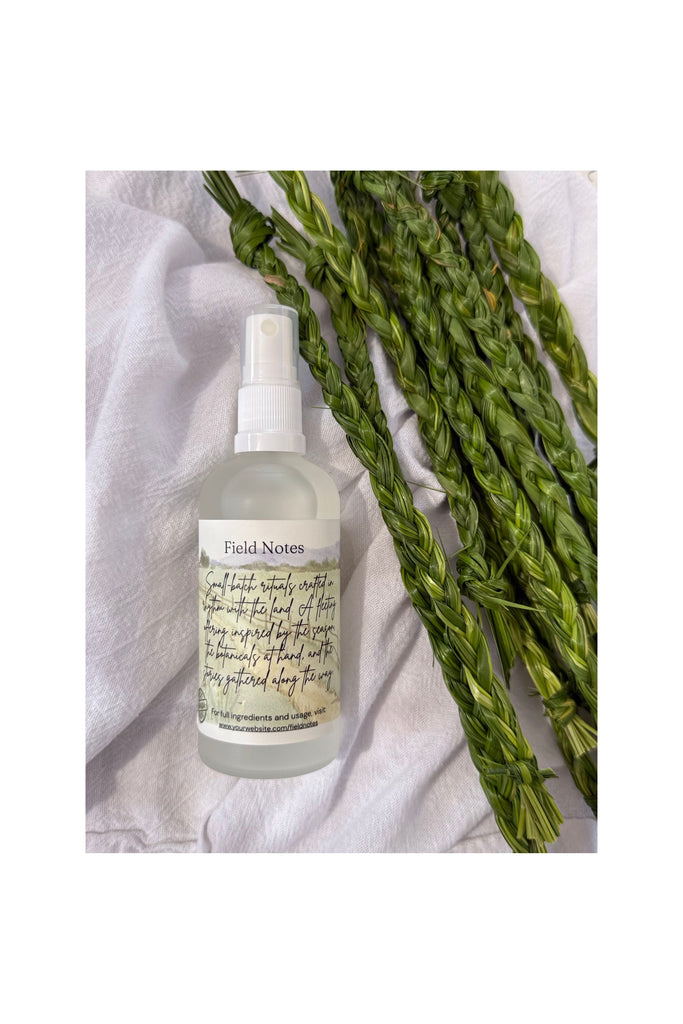 Gray Sweetgrass [Field Note] Hydrosol