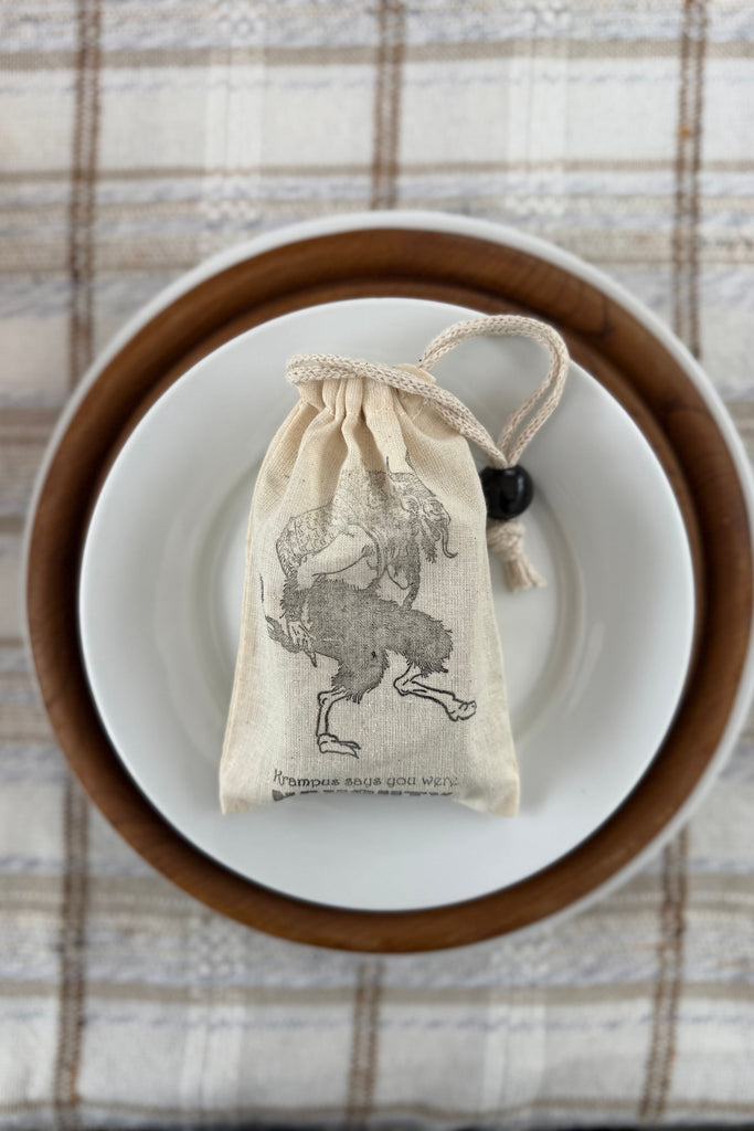 Dark Gray Krampus Soap (Chunk of Coal)