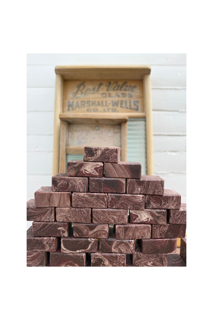 Gray Coffee Soap Blocks