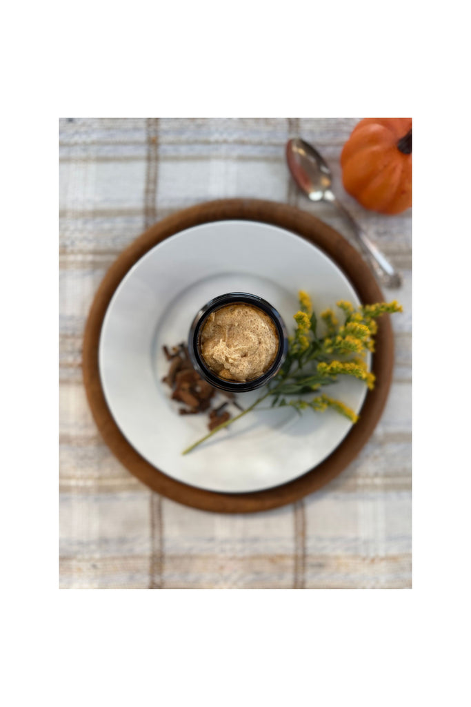Gray Pumpkin Spice Foaming Sugar Scrub