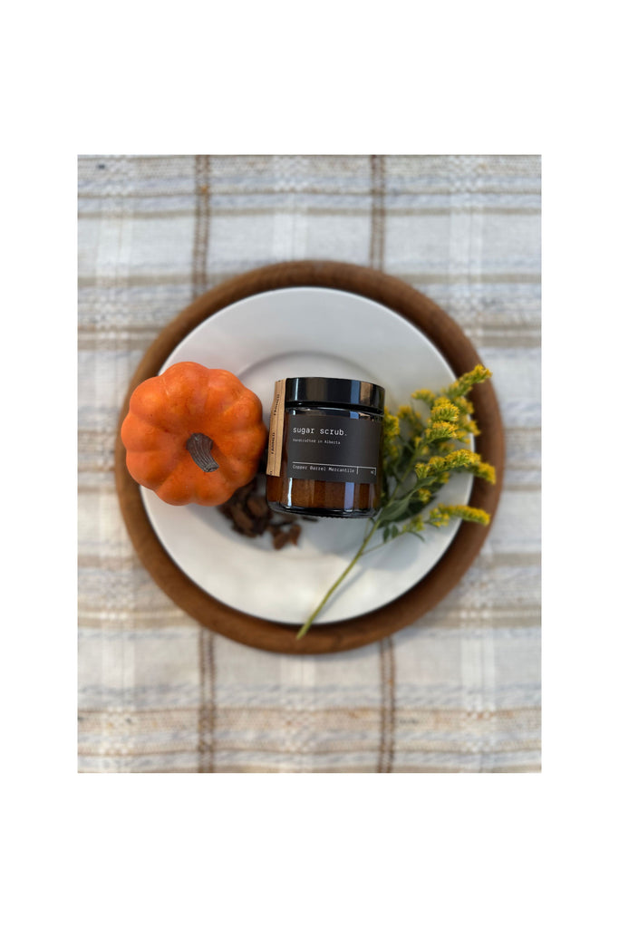 Gray Pumpkin Spice Foaming Sugar Scrub