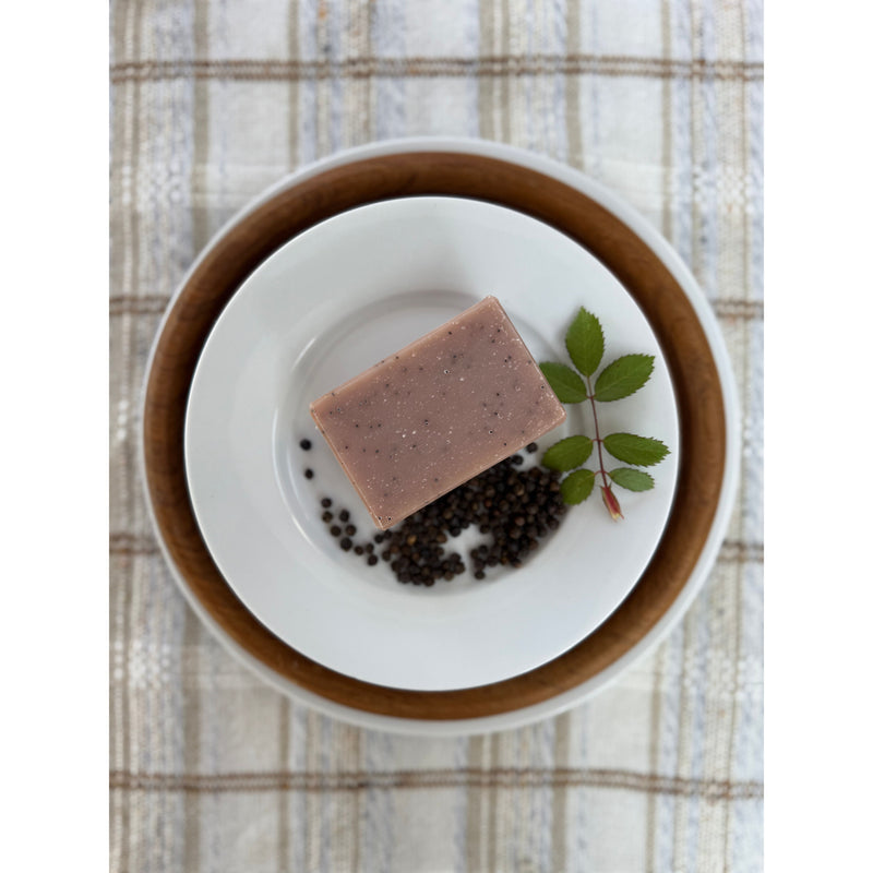 Rose & Pepper Block of Soap