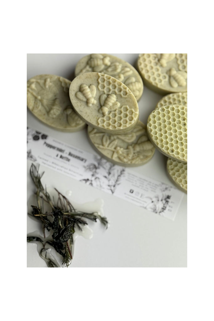 Rosy Brown Tea Tree + Rosemary & Nettle Bar Soap