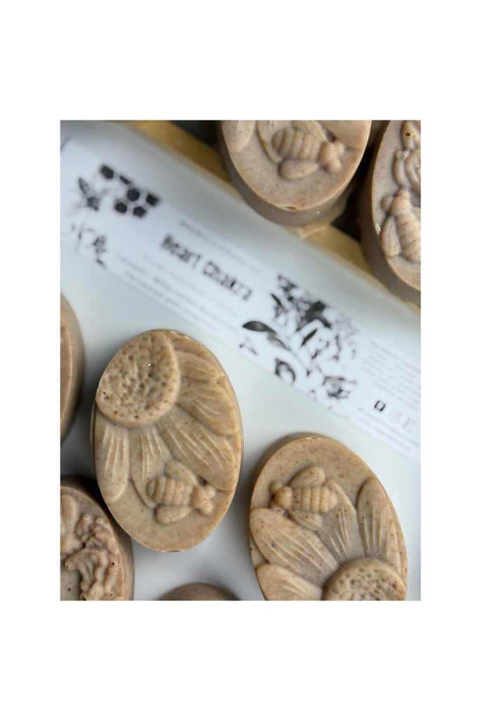 Rosy Brown Heart Chakra Soap.  A Bar of Compassion