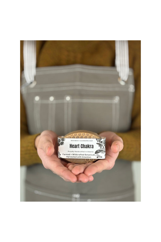 Dim Gray Heart Chakra Soap.  A Bar of Compassion